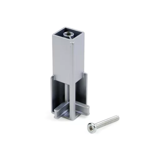 Gardróbsín Luxe sarokrögzítő alu