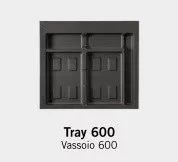 Hulladéktároló tálca Dumpster 600mm