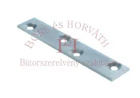 Egyenes vas nikkel 40x40mm