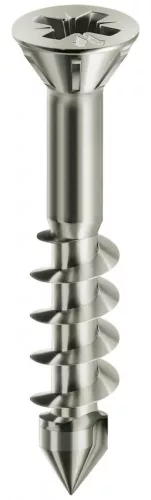 Csavar Mustad Fa-forgácslap-MDF PZ horgany 4x50mm