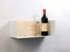 Polctartó konzol Box fehér 450mm