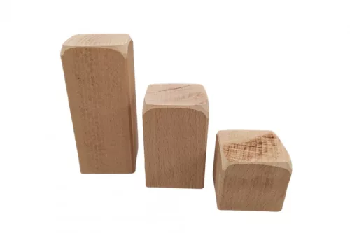 Bútorláb 3141 Natúr bükk 65x65x60mm