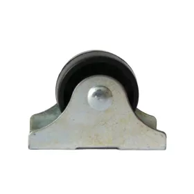 Görgő műanyag egyenes fekete 25/28 mm