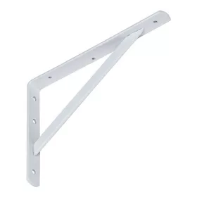 Polctartó konzol erősített fehér 500x330mm