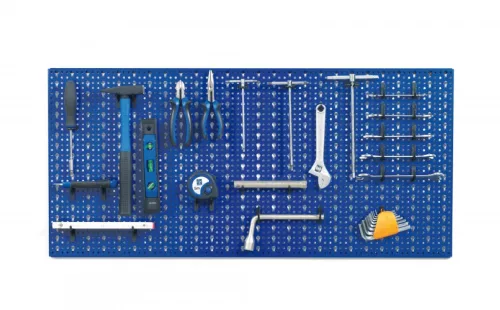 Szerszámtartó panel kék 980x460mm
