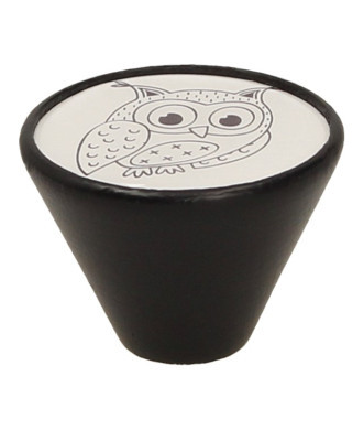 Fogantyú 1189 gomb Bagoly