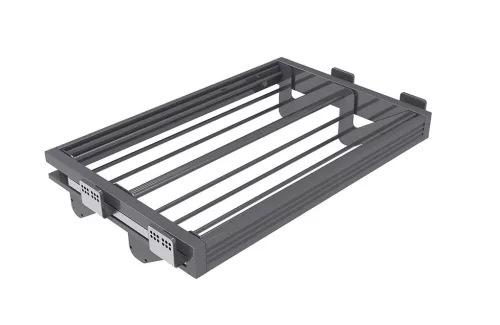 Kihúzható cipőtartó C antracit 600mm