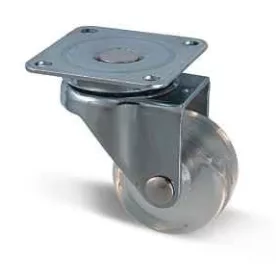 Gumis görgő talpas sima átlátszó 35mm