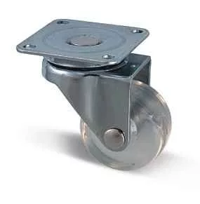 Gumis görgő talpas sima átlátszó 35mm