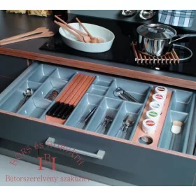 Evőeszköztartó MODUL szürke 500/300