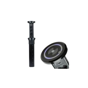   Konnektor AUTOMATA Liftbox felhúzható 3 + 2USB + induktív töltő fekete