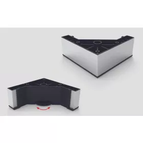 Bútorláb 3062 inox 50mm