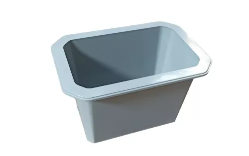 Fiókba helyezhető tároló Optima szürke 150x220x140mm