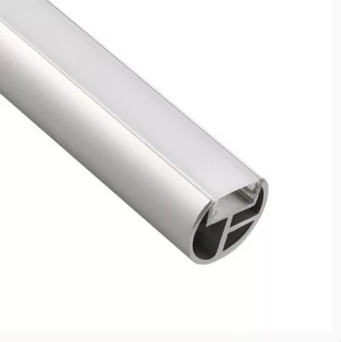 Akasztórúd beépített led profillal átlátszó takaróval alu 2000mm