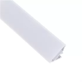 Led profil Corner Line Alu opál takaróval 2m alu 2m