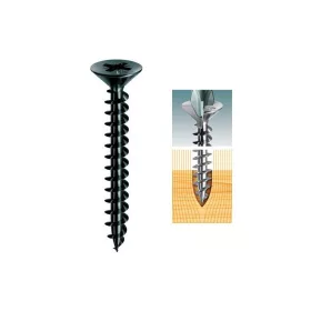 Csavar Mustad fa-forg. PZ fekete 35X16mm