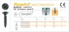 Csavar Mustad fa-forg. PZ fekete 35X16mm