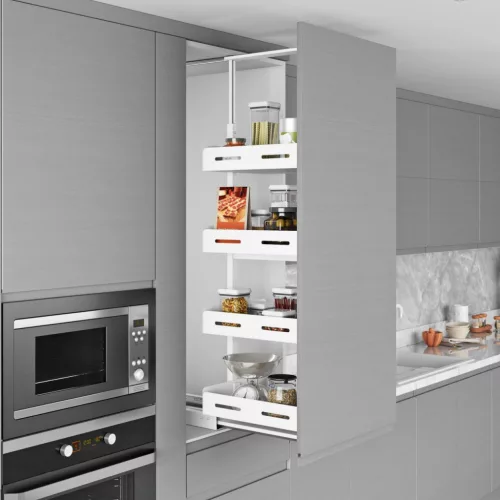 Konyhai kamra Starax Unique 1700-2000mm fékes fehér 300mm