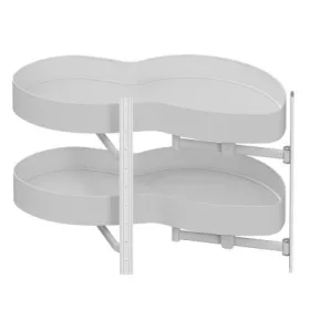 Vese tálca Unique R jobbos fehér 450mm