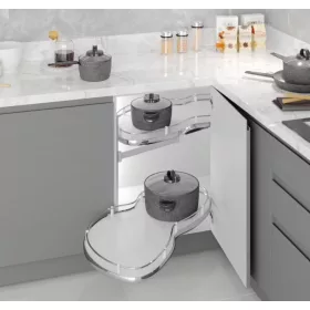 Konyhai vese tálca R balos fehér-króm 500mm