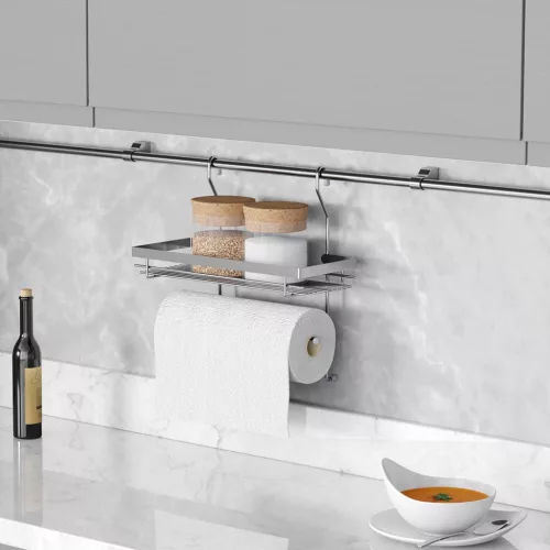 RELING fűszer és papírtörlő tartó R króm