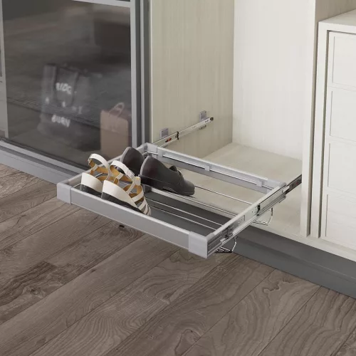 Kihúzható cipőtartó R alu-króm 900mm