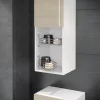 Kifordítható fürdőszoba polc Classic R króm 280X150X145 mm