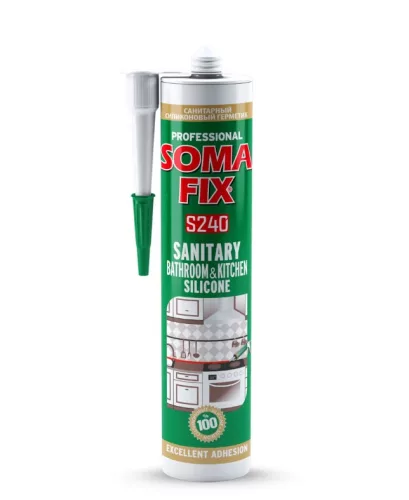 Sziloplaszt Somafix szaniter átlátszó 280ml