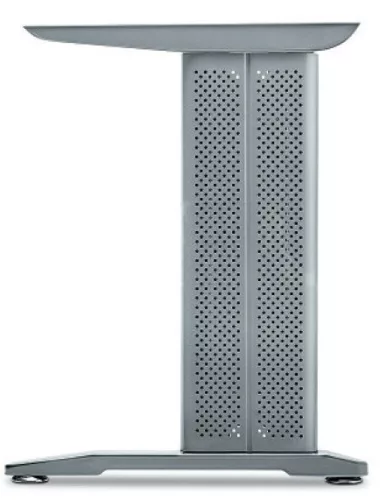 Asztalláb irodai (T) szürke 725x600x62mm