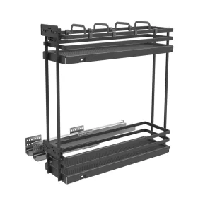   Konyhai kosár C teljes kihúzású fékes jobb antracit 150mm