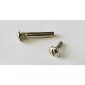 Bútorösszehúzó króm 5mm (M4)