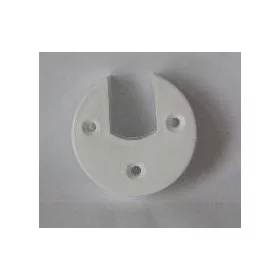 Akasztórúd tartó fa rúdhoz fehér