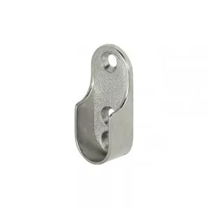 Akasztórúd tartó ovális króm