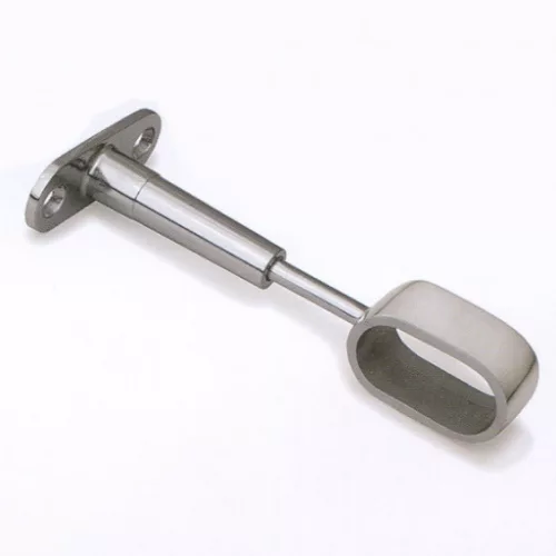 Akasztórúd tartó függesztett ovális nyitott króm