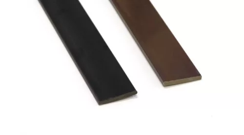 Ajtó porléc fekete 3000mm