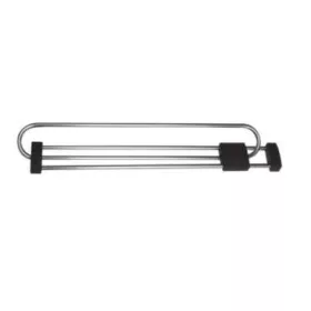 Kihúzható vállfatartó erősített króm 380 mm