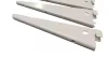Fali sín tartókar dupla fehér 170mm