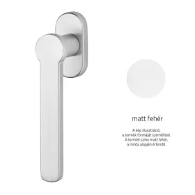   Linea Cali Token Zincral matt fehér ablakfélkilincs 469 DK MW