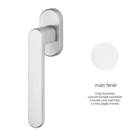   Linea Cali Lola Zincral matt fehér ablakfélkilincs 428 DK MW
