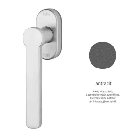   Linea Cali Token Zincral antracit ablakfélkilincs Smart Block rendszerrel 469 SK AS