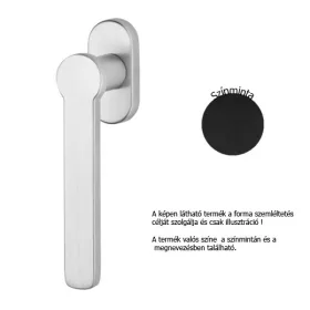   Linea Cali Token Zincral matt fekete ablakfélkilincs 469 DK VE