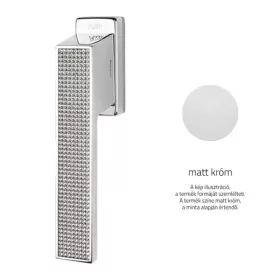   Linea Cali Loft Zincral Mesh matt króm ablakfélkilincs Smart Block rendszerrel 432 SK CS