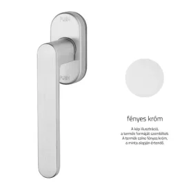   Linea Cali Lola Zincral fényes króm ablakfélkilincs Smart Block rendszerrel 428 SK CR