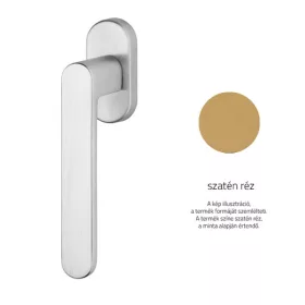   Linea Cali Lola Zincral szatén réz ablakfélkilincs 428 DK SP