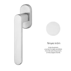   Linea Cali Lola Zincral fényes króm ablakfélkilincs 428 DK CR