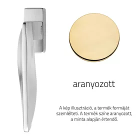 Linea Cali Aqua aranyozott ablakfélkilincs 1440 DK OZ