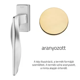   Linea Cali Aqua aranyozott ablakfélkilincs Smart Block rendszerrel 1440 SK OZ