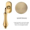 Linea Cali Aldar súrolt bronz ablakfélkilincs Smart Block rendszerrel 920 SK OG
