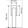 Linea Cali Corner Zincral fényes króm ablakfélkilincs Smart Block rendszerrel 505 SK CR