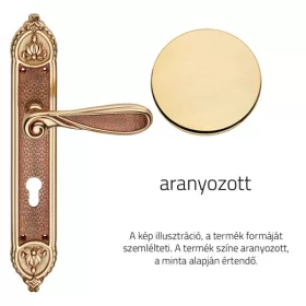   Linea Cali Aisha aranyozott Pajzsos kilincsgarnitúra 1650 PL OZ